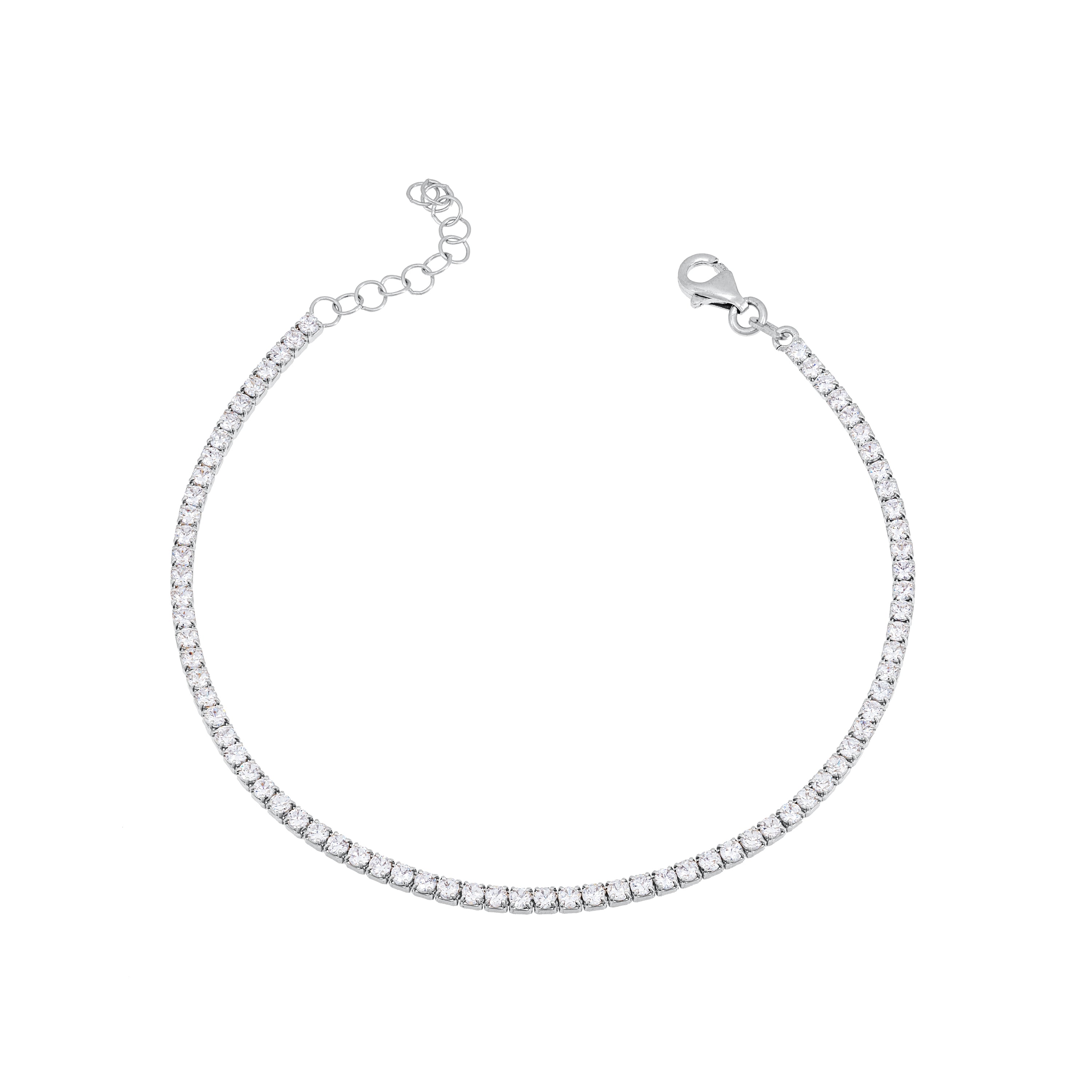 Tennis Bracelet - Silver 1.5mm