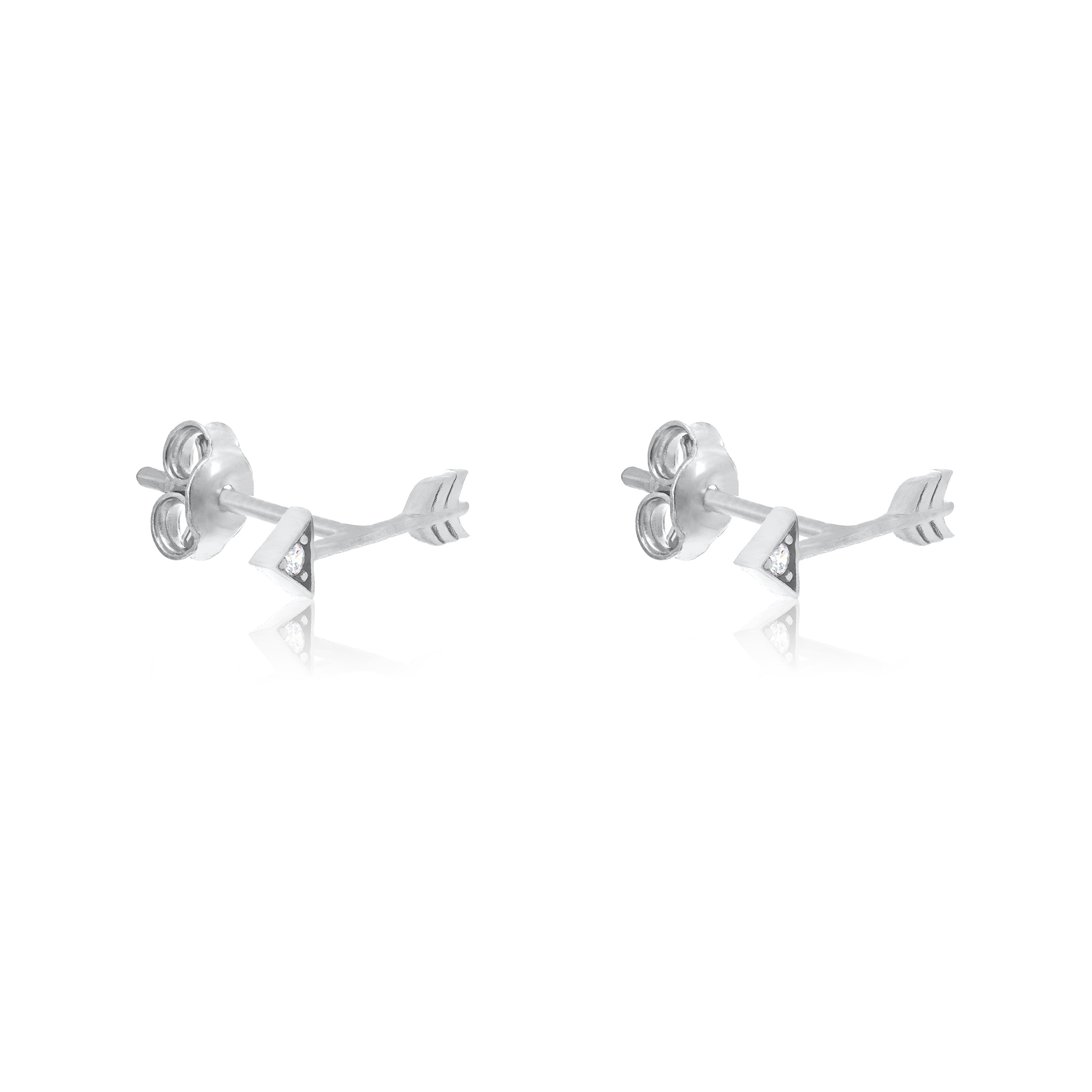 Arrow Threaded Stud Earring