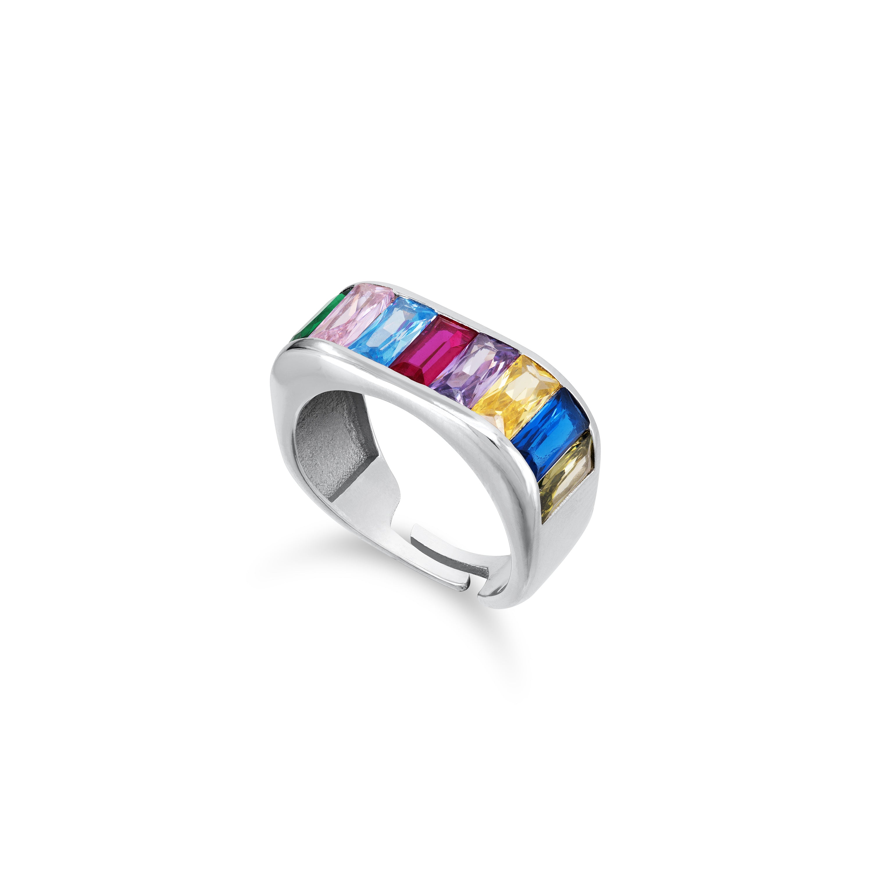 Big Baguette Bar Ring