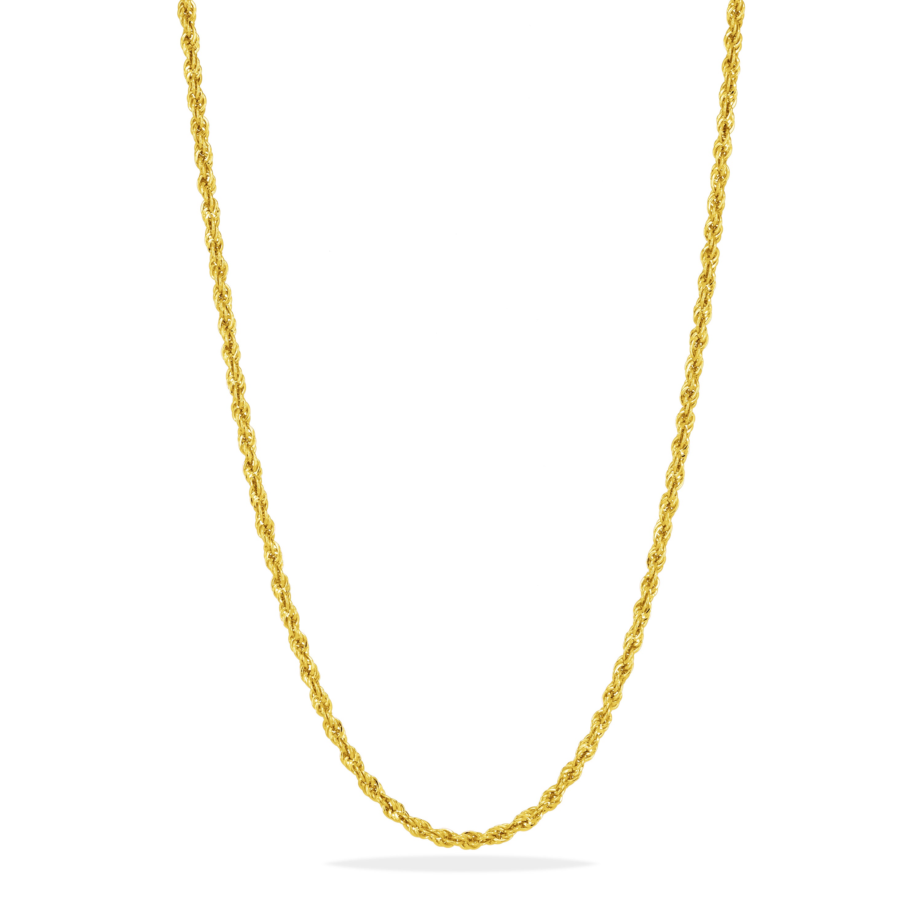 Dainty Twisted Rope Chain Necklace