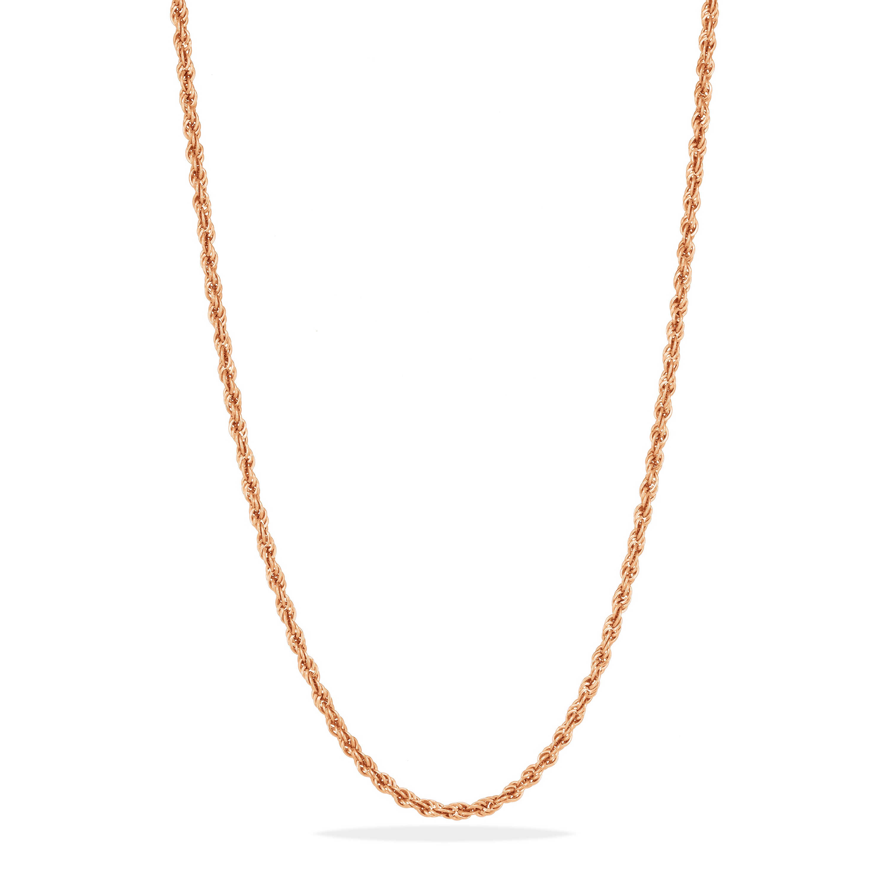Dainty Twisted Rope Chain Necklace