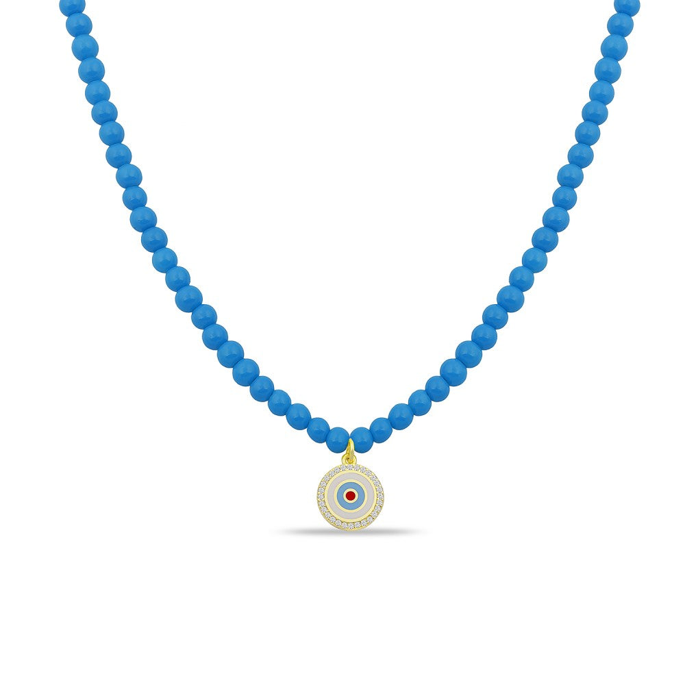 Evil Eye Beads Necklace