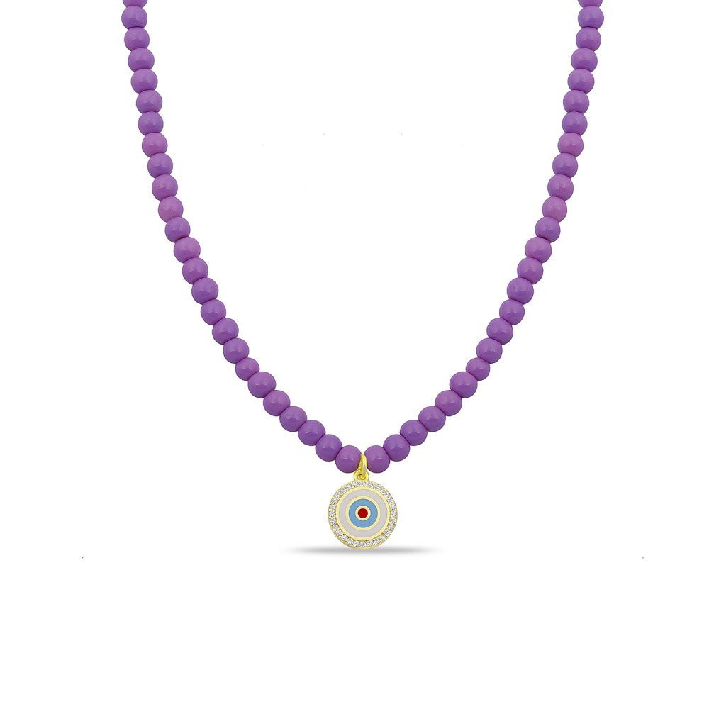 Evil Eye Beads Necklace
