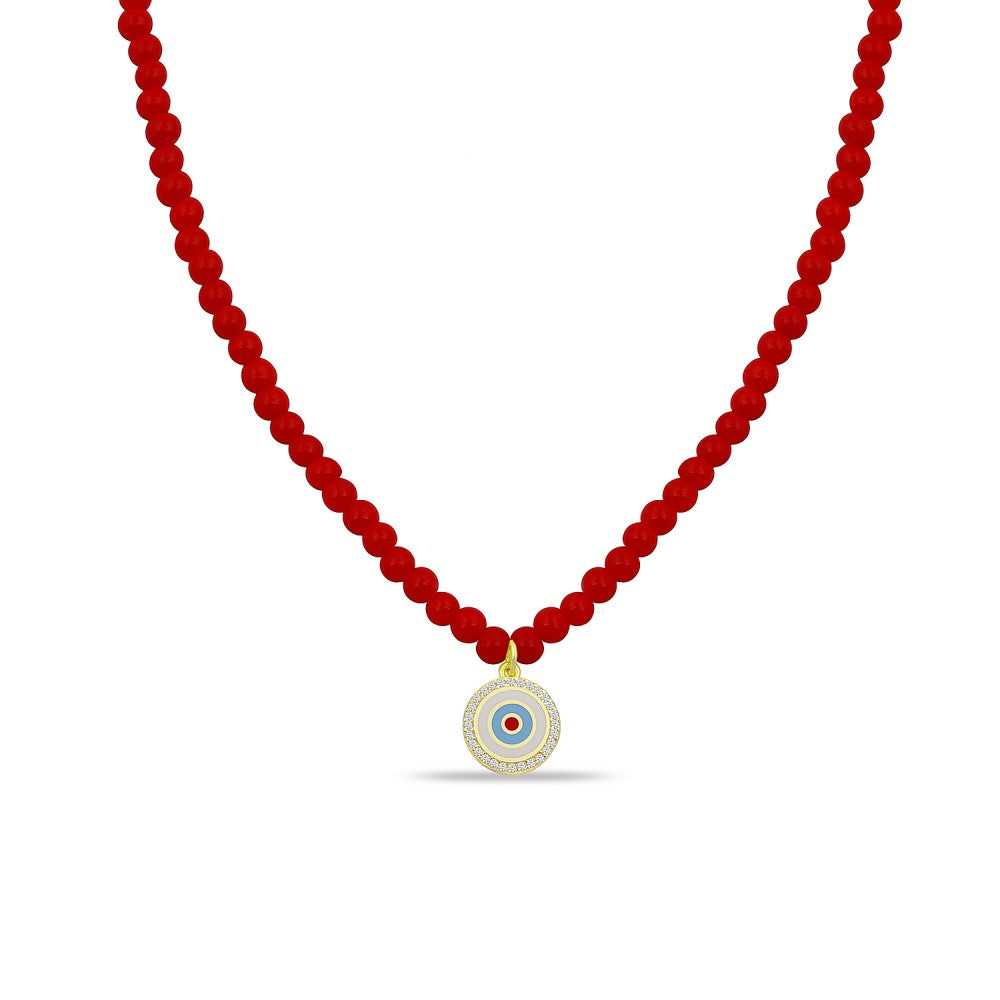 Evil Eye Beads Necklace