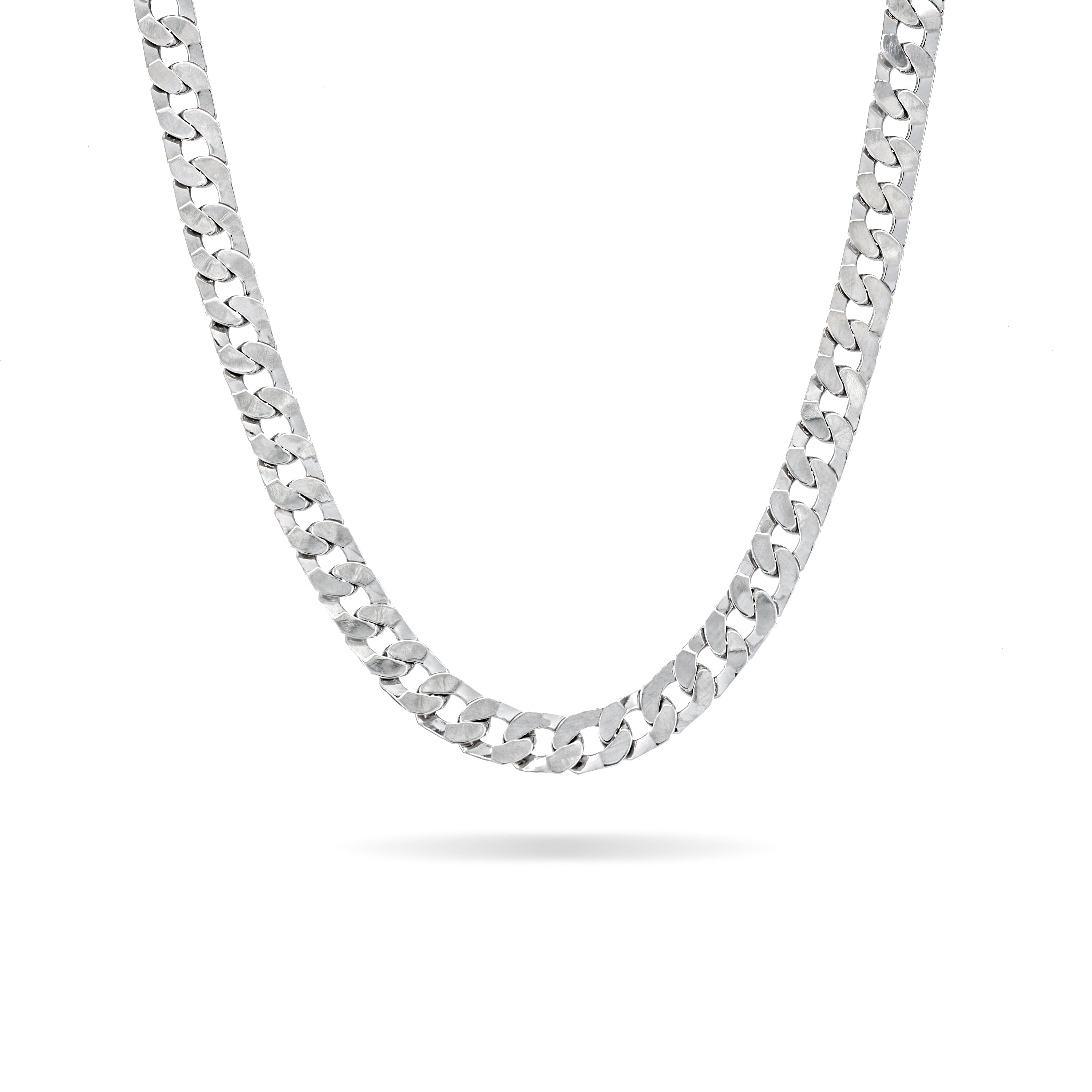 Flat Curb Chain Necklace