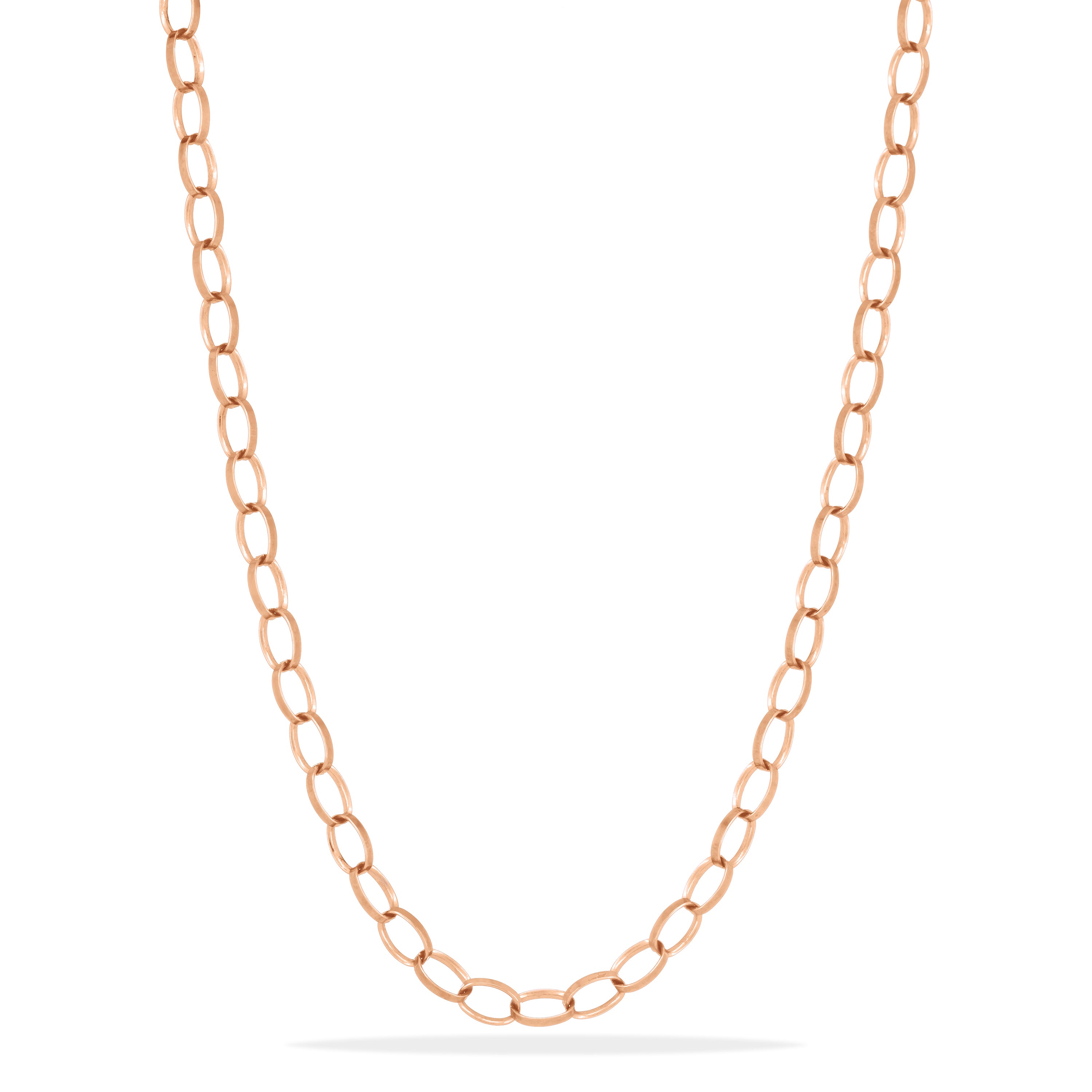 Oval Loop Link Necklace