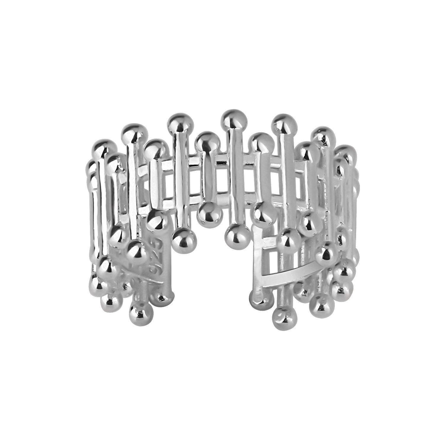Rounded Fence Ear Cuff