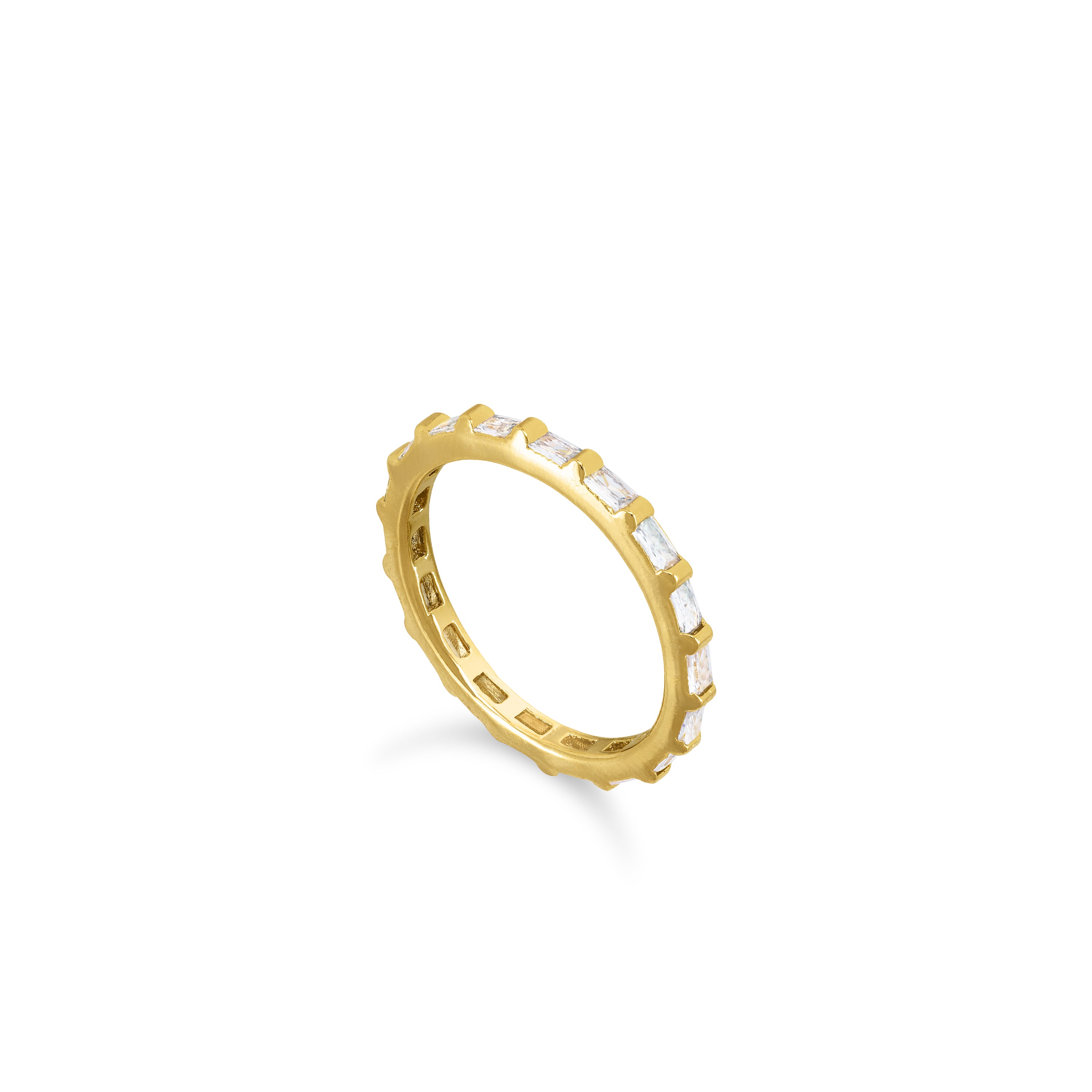 Thin Baguette Eternity Ring