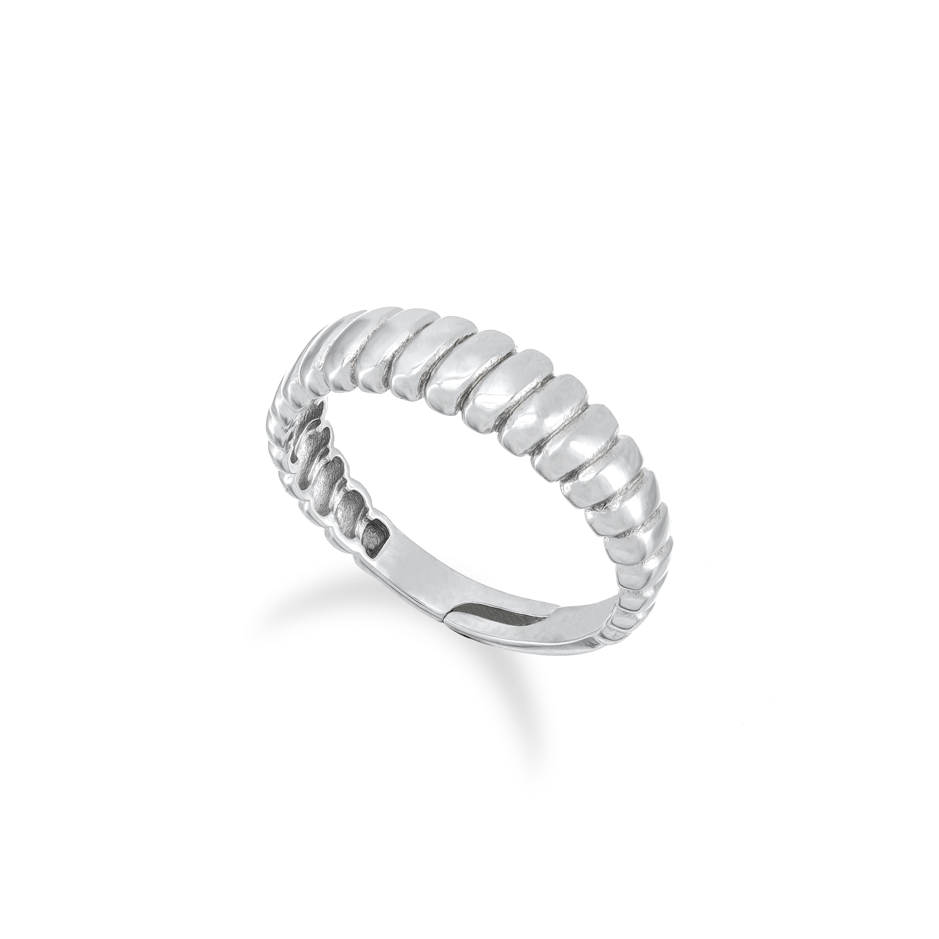 Thin Croissant Ring