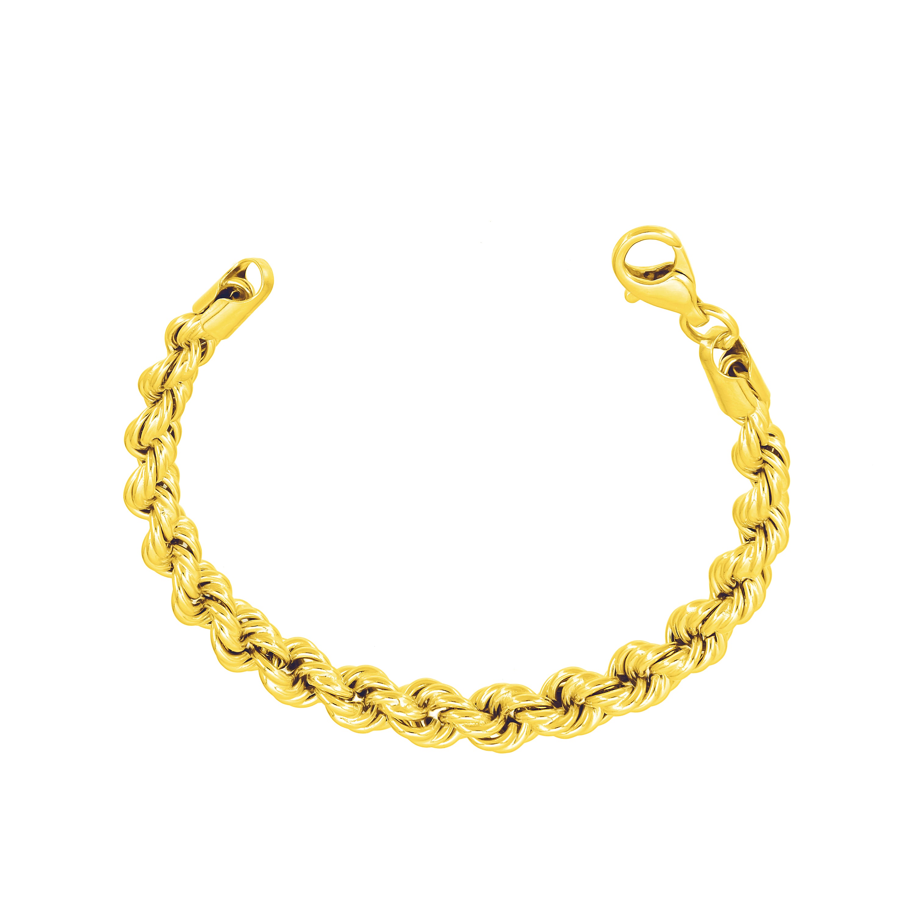 Twisted Rope Chain Bracelet