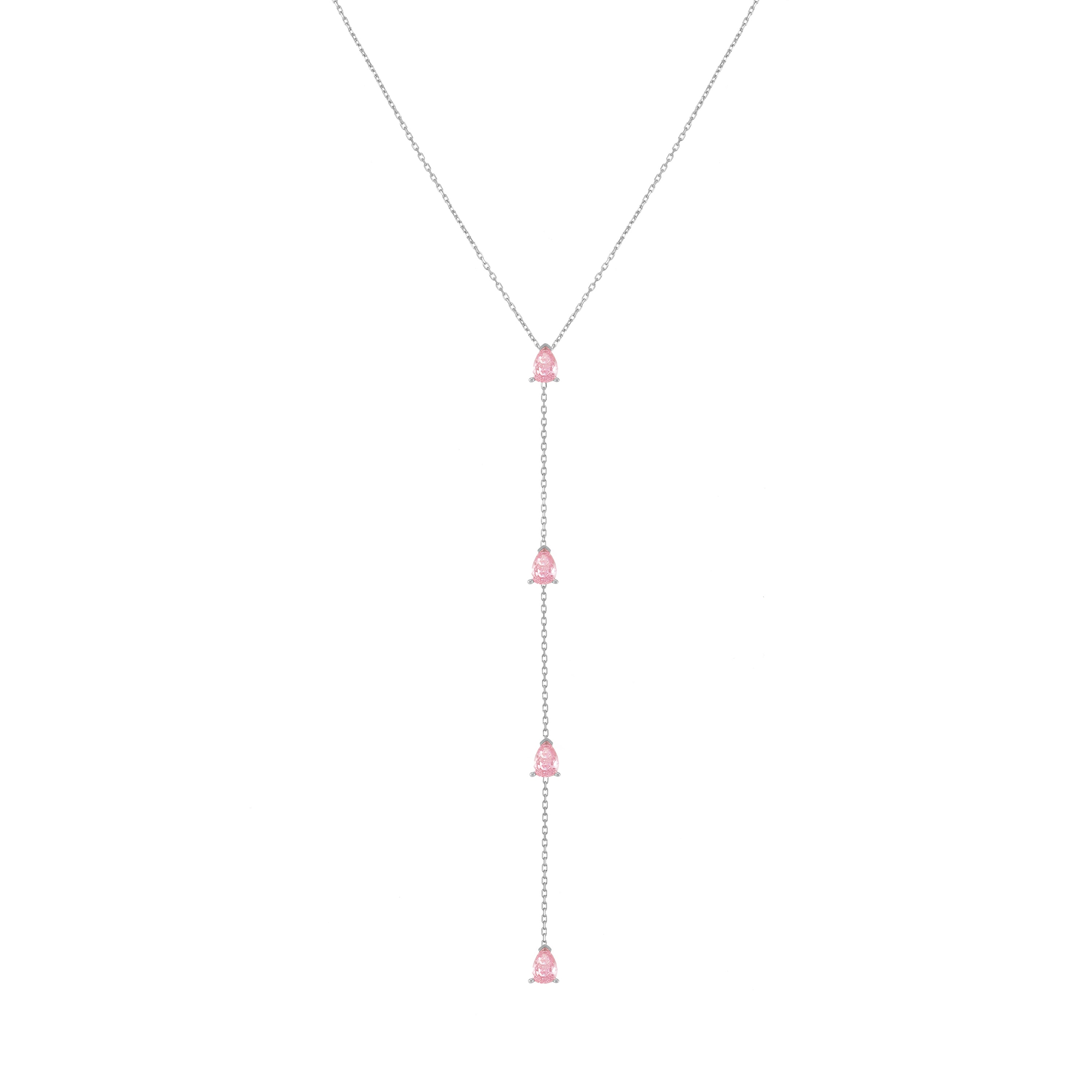 Four Teardrops Lariat Choker