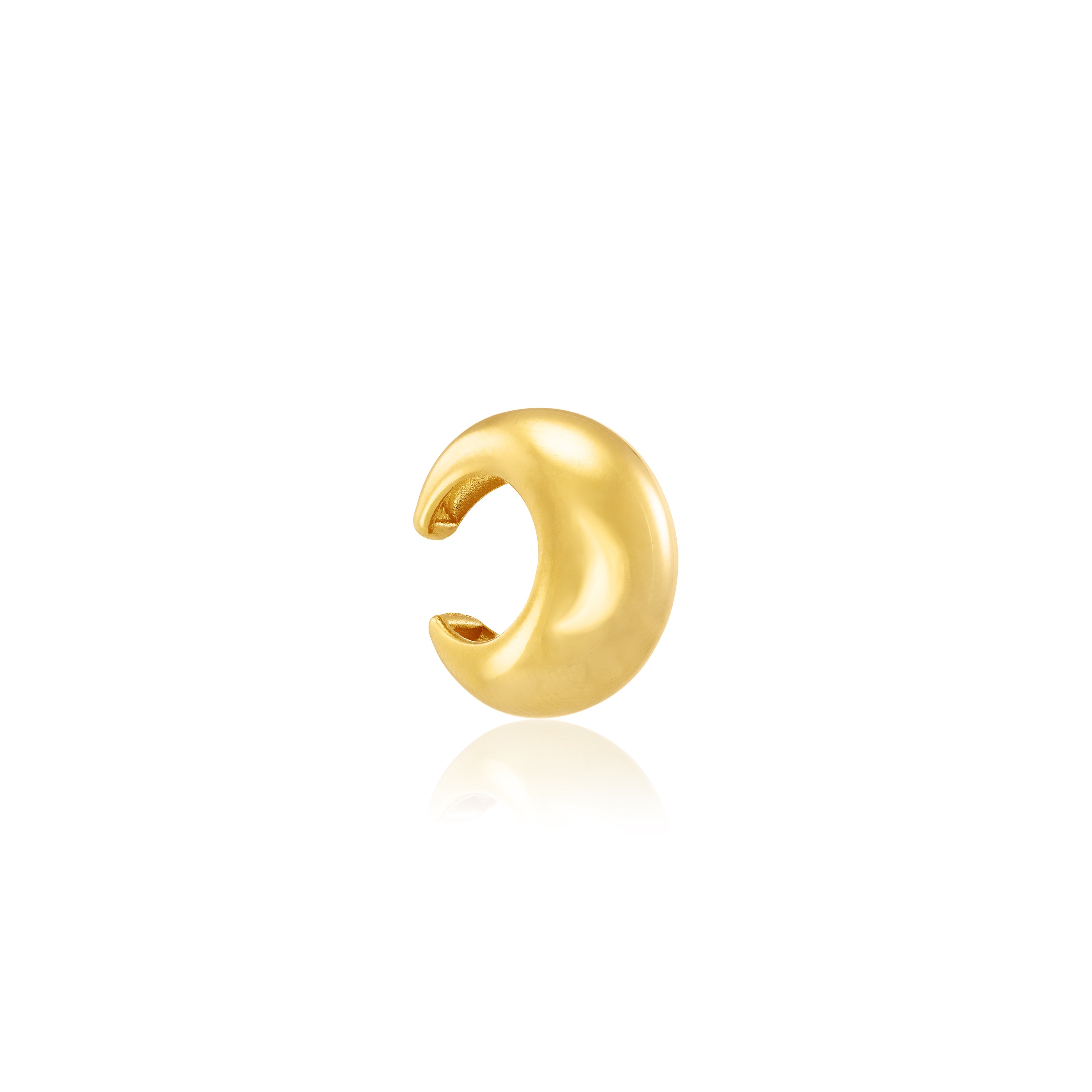 Small Chunky Ear Cuff - Gold