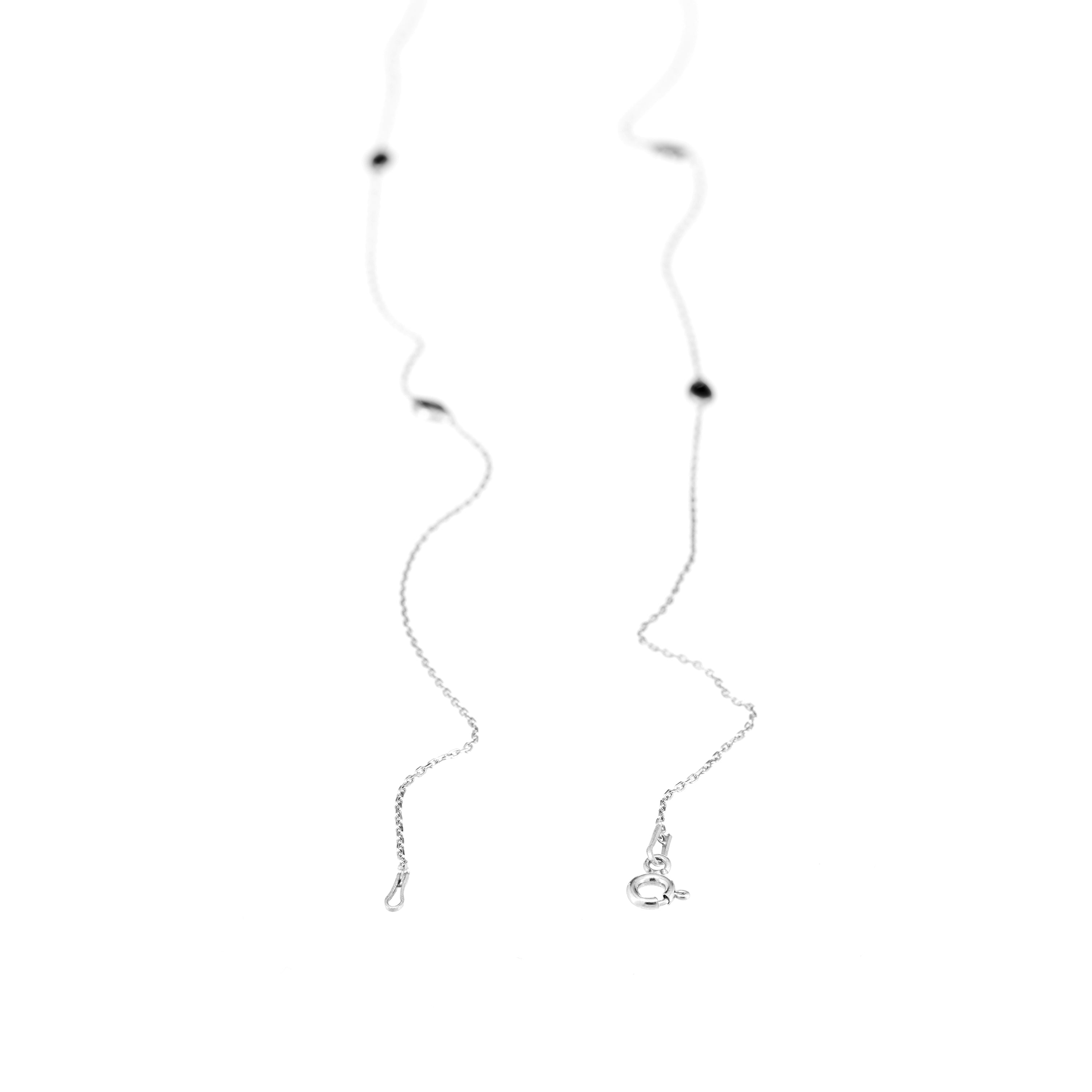 Teardrops Chain Long Necklace