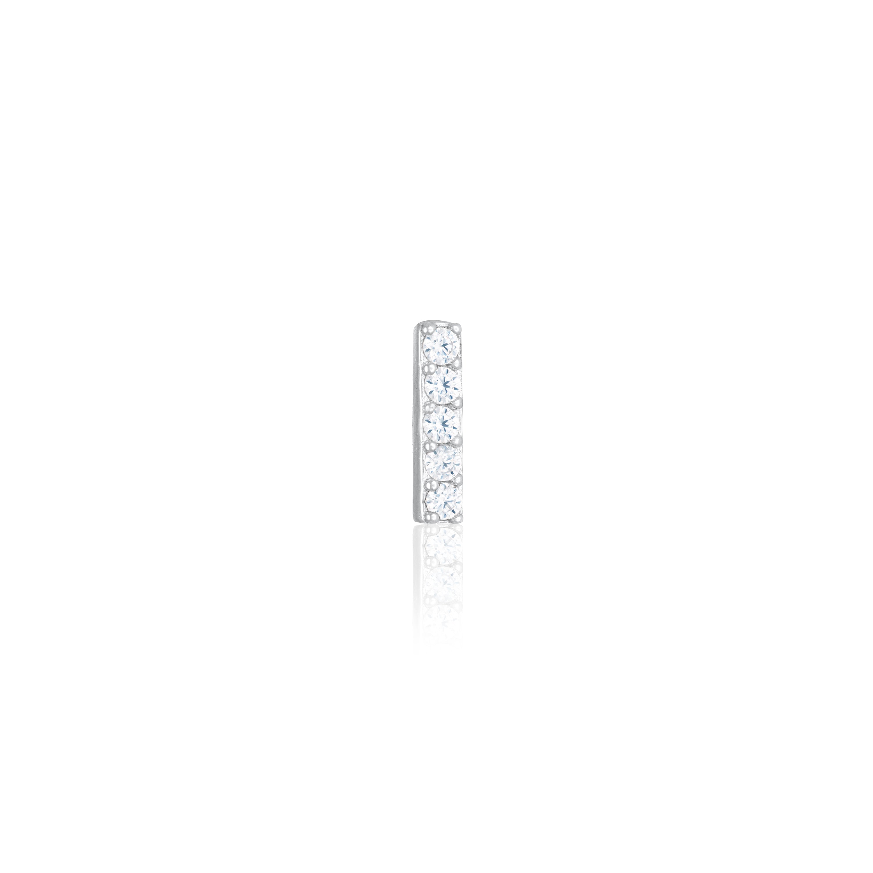 Vertical Bar Cz Piercing